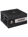 Corsair, AX Series™ AX850: Fuente de alimentación ATX de 850 W completamente modular con certificación 80 PLUS® Titanium