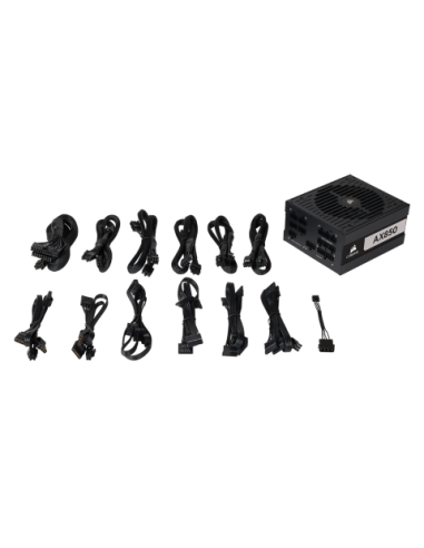 Corsair, AX Series™ AX850: Fuente de alimentación ATX de 850 W completamente modular con certificaci CP-9020151-EU kiwiku.com