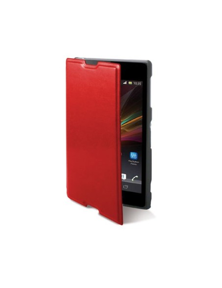 Funda folio ksix made for xperia para xperia m2 roja MFX3452FU81RJ kiwiku.com