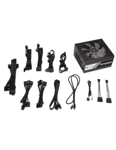 Corsair, RMi Series™ RM650i — Fuente de alimentación de 650W modular con certificación 80 PLUS® Gold CP-9020081-EU kiwiku.com