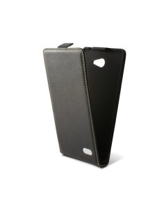 Funda con tapa ksix para xperia m2 negra B3452FU90 kiwiku.com