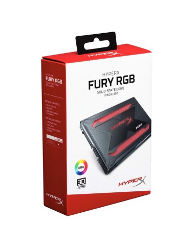 Kingston HyperX FURY SSD 240GB RGB SATA3 SHFR200B/240G kiwiku.com