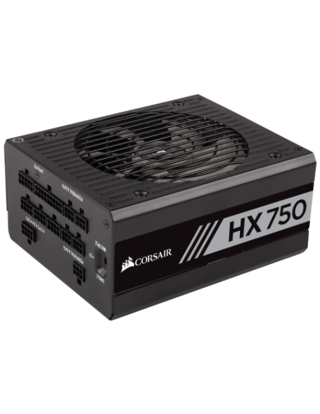 Corsair, HX750: Fuente de alimentación completamente modular certificada 80 PLUS® PLATINUM de 750 W CP-9020137-EU kiwiku.com