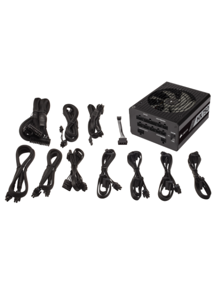 Corsair, HX750: Fuente de alimentación completamente modular certificada 80 PLUS® PLATINUM de 750 W CP-9020137-EU kiwiku.com
