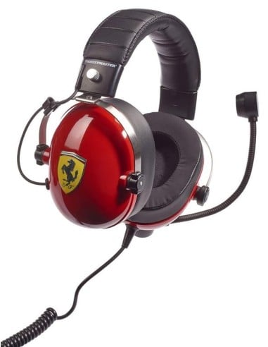Thrustmaster Auriculares microfono Multiplataforma t-racing ferrari 4060105 kiwiku.com