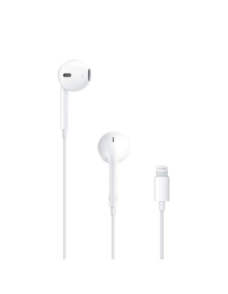 Auriculares Apple EarPods con conector Lightning MMTN2ZM/A kiwiku.com