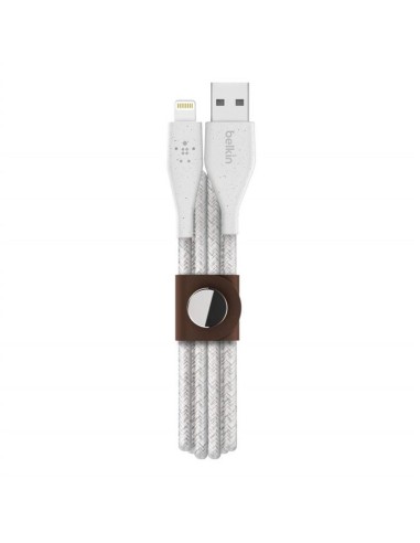 Belkin DuraTek Plus Lightning / USB-A cable 1,2m blanco F8J236BT04-WHT kiwiku.com