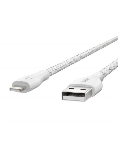Belkin DuraTek Plus Lightning / USB-A cable 1,2m blanco F8J236BT04-WHT kiwiku.com