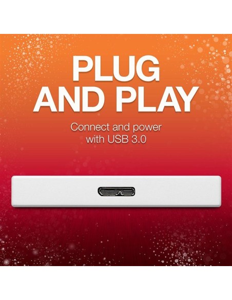 Seagate - Disco duro externo Backup Plus Slim 2 TB Plata STHN2000401 kiwiku.com