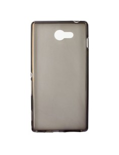 funda minigel negra humo sony xperia m2 made for xperia