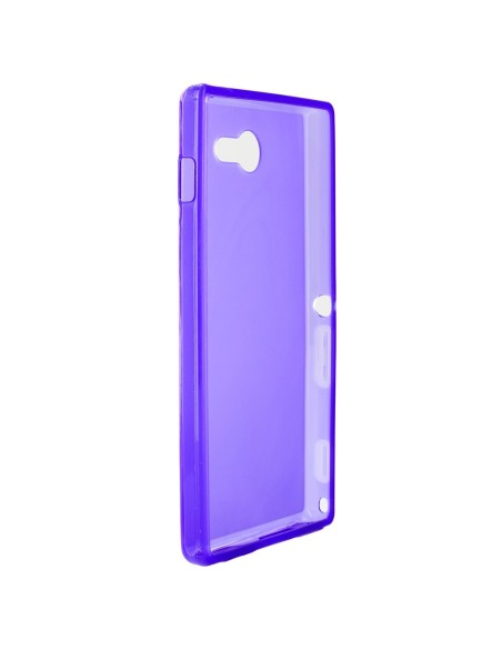 funda minigel lila sony xperia m2 made for xperia