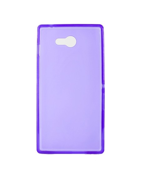 funda minigel lila sony xperia m2 made for xperia