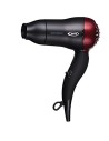 Grundig, hd2509r secador de pelo 1500w compacto negro y granate
