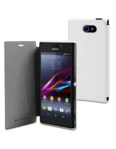 Made for Xperia SESLI0090 - Funda ultra slim folio para Sony Xperia M2, blanco - Electrónica - Kiwiku.com