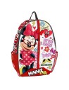 Mochila adaptable carro polyester 30x41x8 cm. minnie teacher