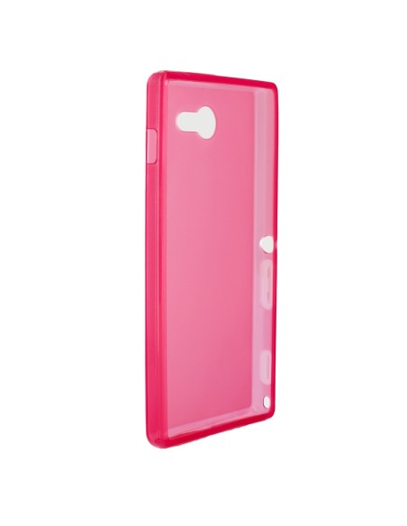 funda minigel rosa sony xperia m2 made for xperia