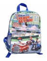Mochila mediana polyester 25x32x10 cm. paw patrol