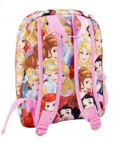 Mochila mediana polyester 25x32x10 cm. princesas disney 92760 kiwiku.com