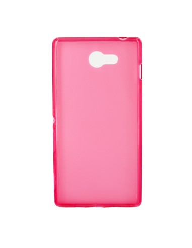 funda minigel rosa sony xperia m2 made for xperia
