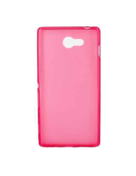 funda minigel rosa sony xperia m2 made for xperia