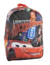 Mochila polyester 25x32x10 cm. cars