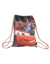 Mochila saco polyester 31x39 cm. cars