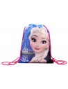 Mochila saco polyester 31x39 cm. frozen
