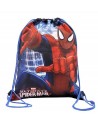 Mochila saco polyester 31x39 cm. spiderman