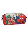 Portatodo triple polyester 21xØ9 cm. spiderman