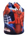Mochila tubo polyester 38xØ24 cm. spiderman