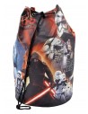 Mochila tubo polyester 38xØ24 cm. star wars