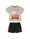 Pijama corto algodón cars 3, Color Gris