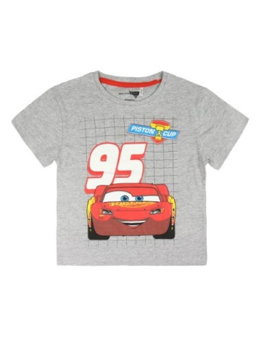 Pijama corto algodón cars 3, Color Gris 2200003455 kiwiku.com