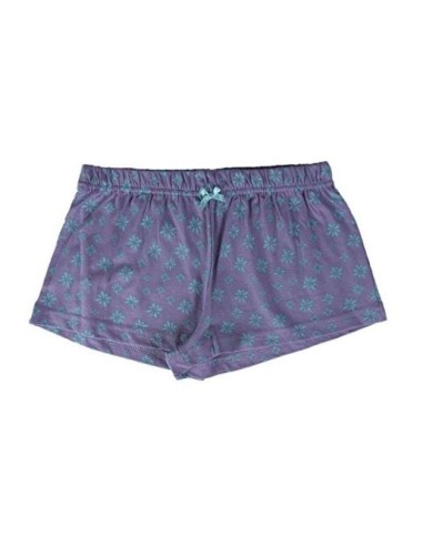 Pijama corto algodón frozen, Color Lila  kiwiku.com