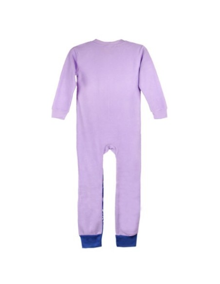 Pijama largo polar frozen, Color Lila kiwiku.com