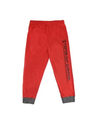 Pijama largo algodón cars 3, Color Rojo kiwiku.com