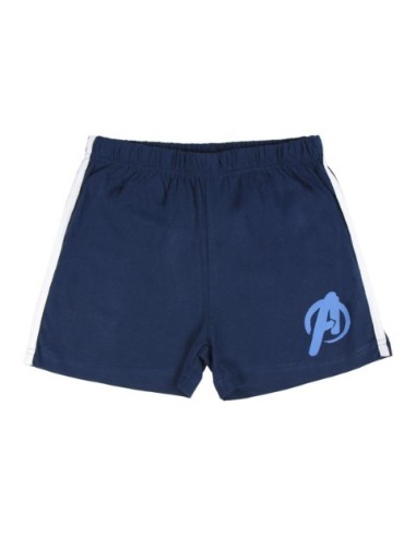 Pijama corto algodón avengers, Color Gris kiwiku.com