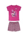 Pijama corto algodón single jersey lol, Color Fucsia