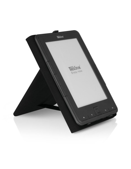 Bolsa tablet/e-book 6" pyrus cuero trekstor negro