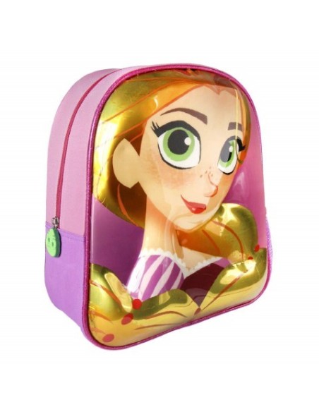 Mochila infantil 3d tangled, Color Lila 2100002096 kiwiku.com