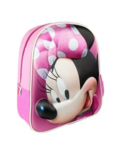 Mochila infantil 3d minnie,...