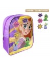 Mochila play back personalizable tangled, Color Lila