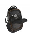 Mochila casual viaje/portátil batman, Color Negro