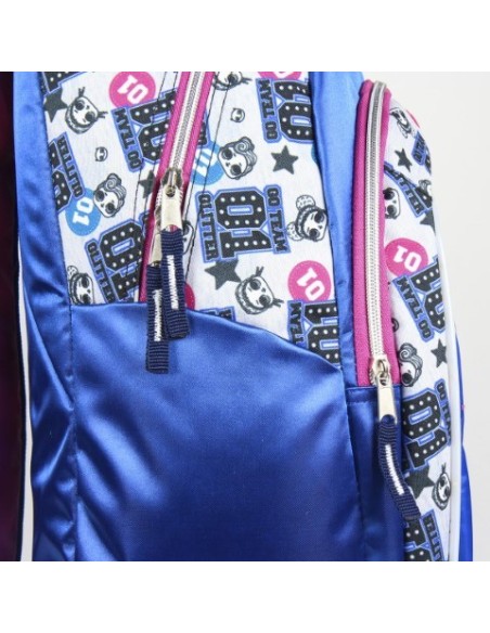Mochila casual luces lol, Color Azul 2100002582 kiwiku.com