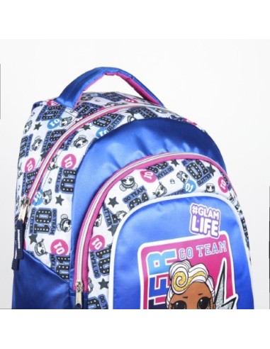Mochila casual luces lol, Color Azul 2100002582 kiwiku.com
