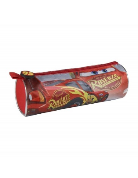 Estuche/portatodo cilíndrico cars 3, Color Rojo 2100002137 kiwiku.com