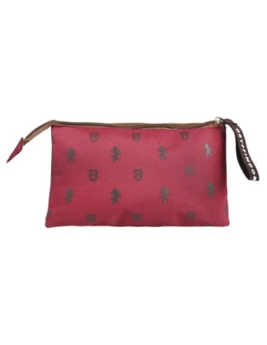Estuche/portatodo plano 3 compartimentos harry potter gryffindor, Color Burdeos 2100002608 kiwiku.com