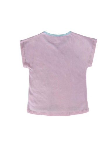 Camiseta manga corta soy luna, Color Rosa kiwiku.com