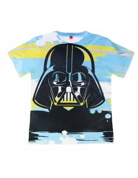 Camiseta manga corta premium star wars, Color Negra  kiwiku.com