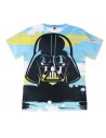 Camiseta manga corta premium star wars, Color Negra